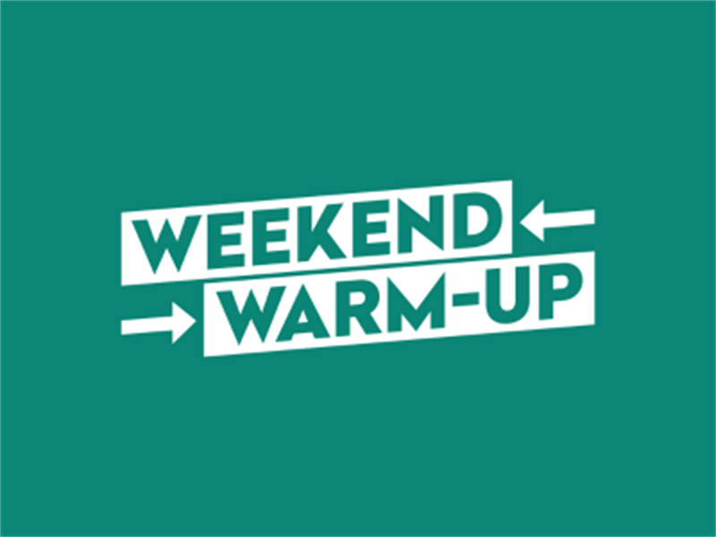 Welcome in the Weekend and chill out with friends at The Weekend Warm up.