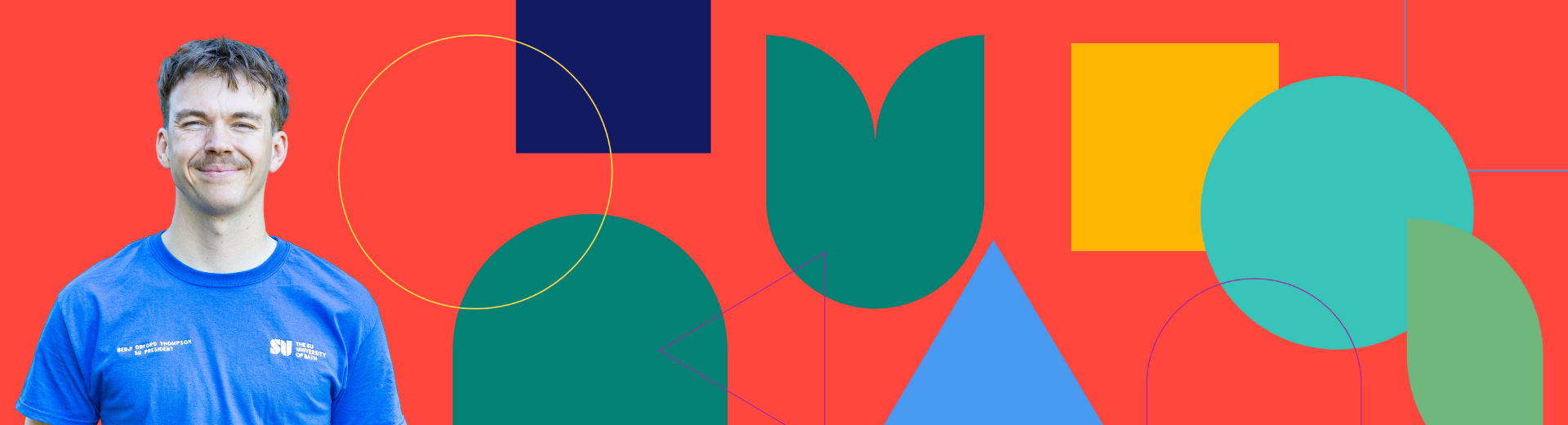 Benji SU President Banner