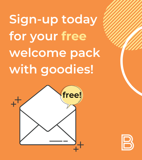 Sign up to Bright Network today for your free welcome pack goodies!