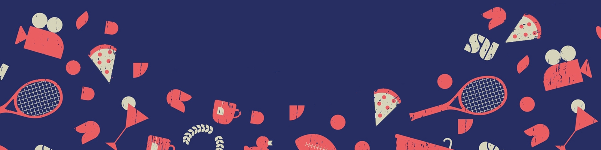 Wristbands, cups and colourful t-shirt selection