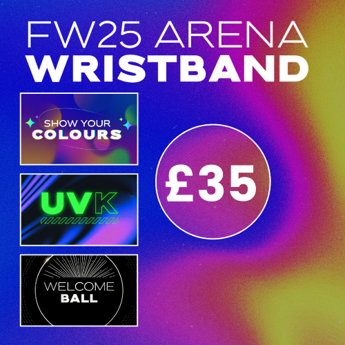 Freshers Wristban graphic