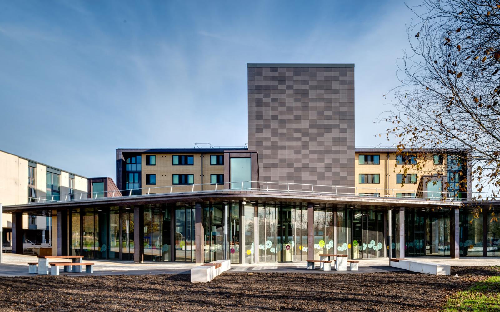 Photo of Quads building