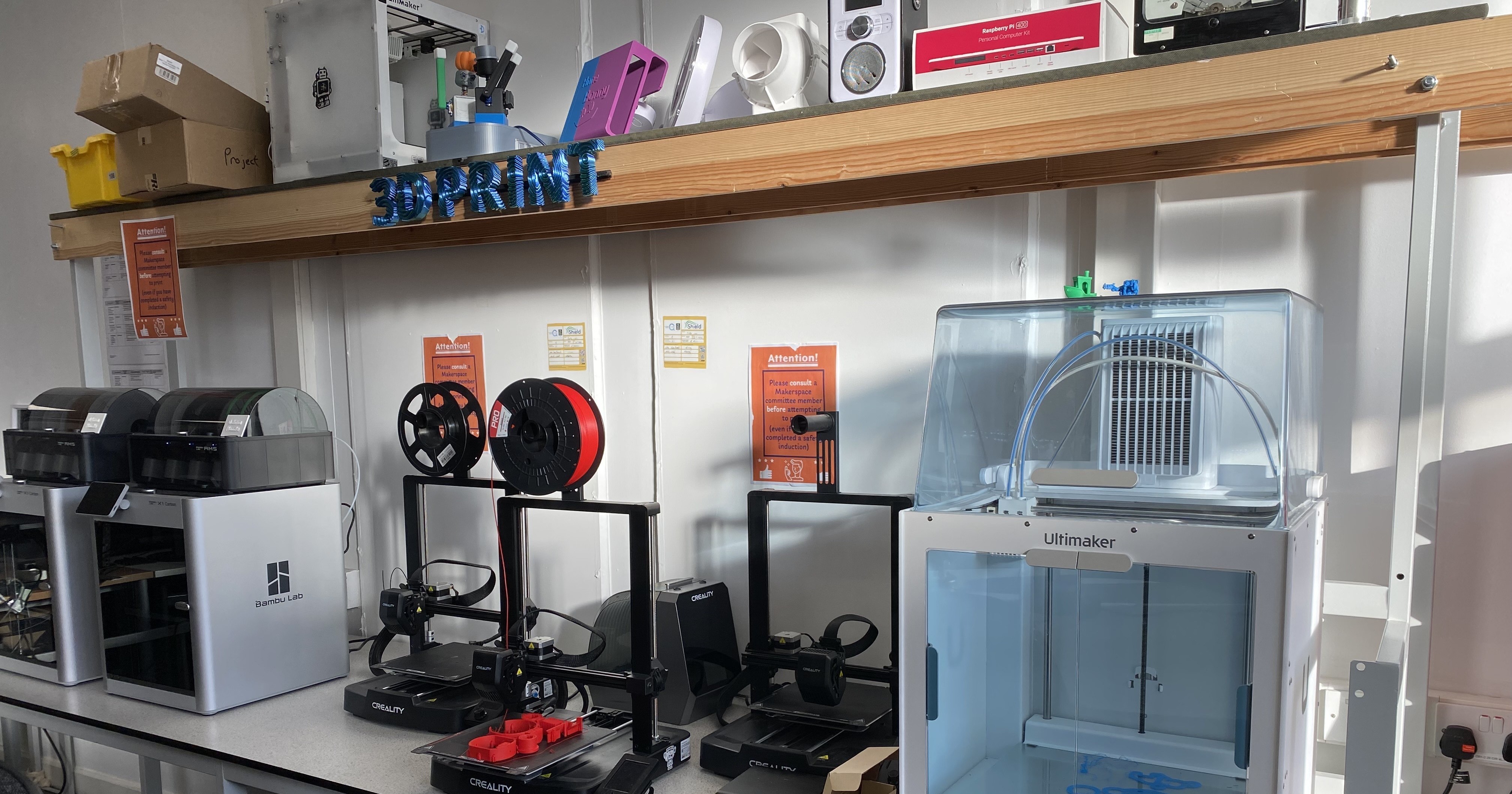 Overview of the Makerspace