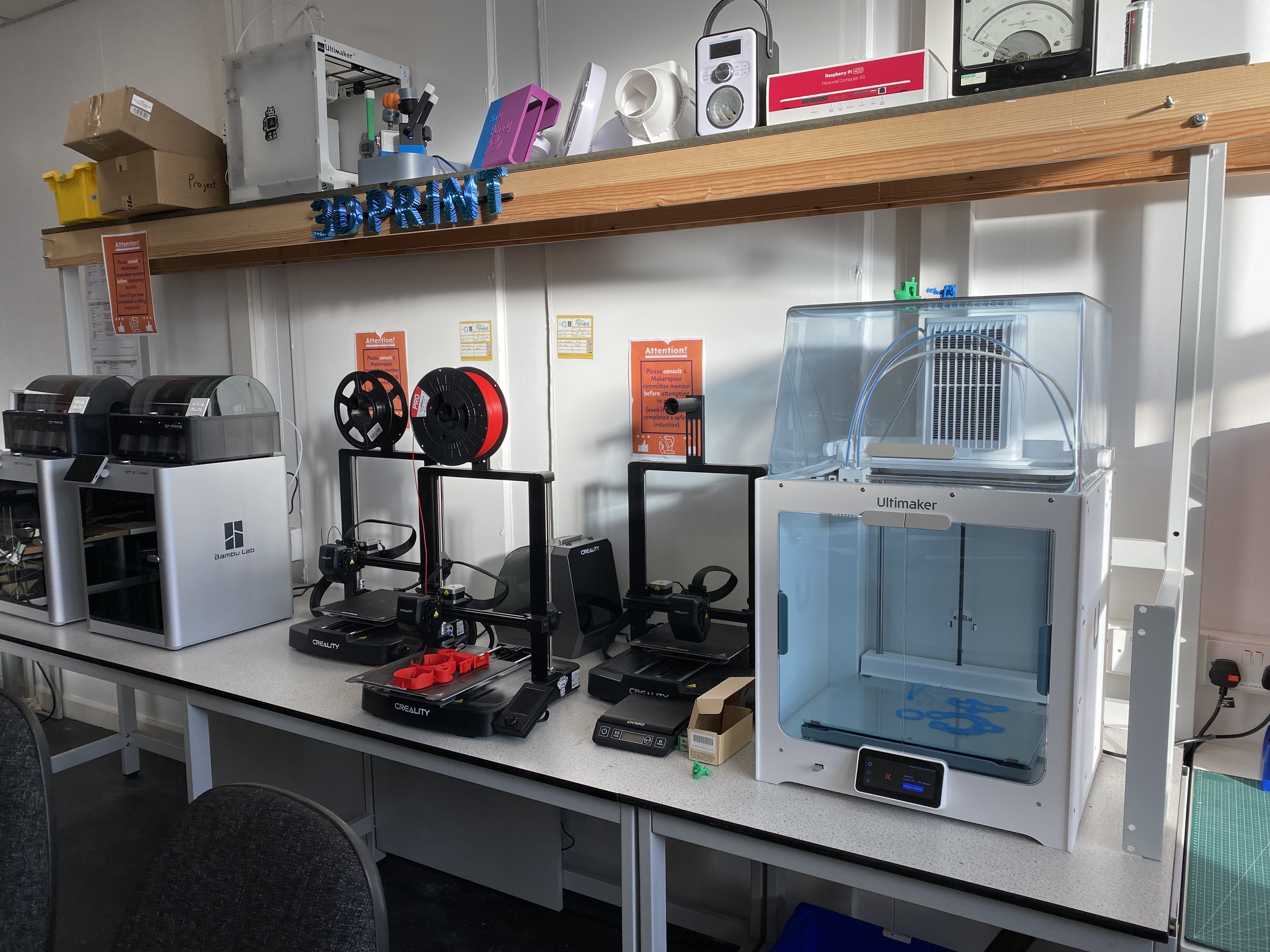 Overview of the Makerspace