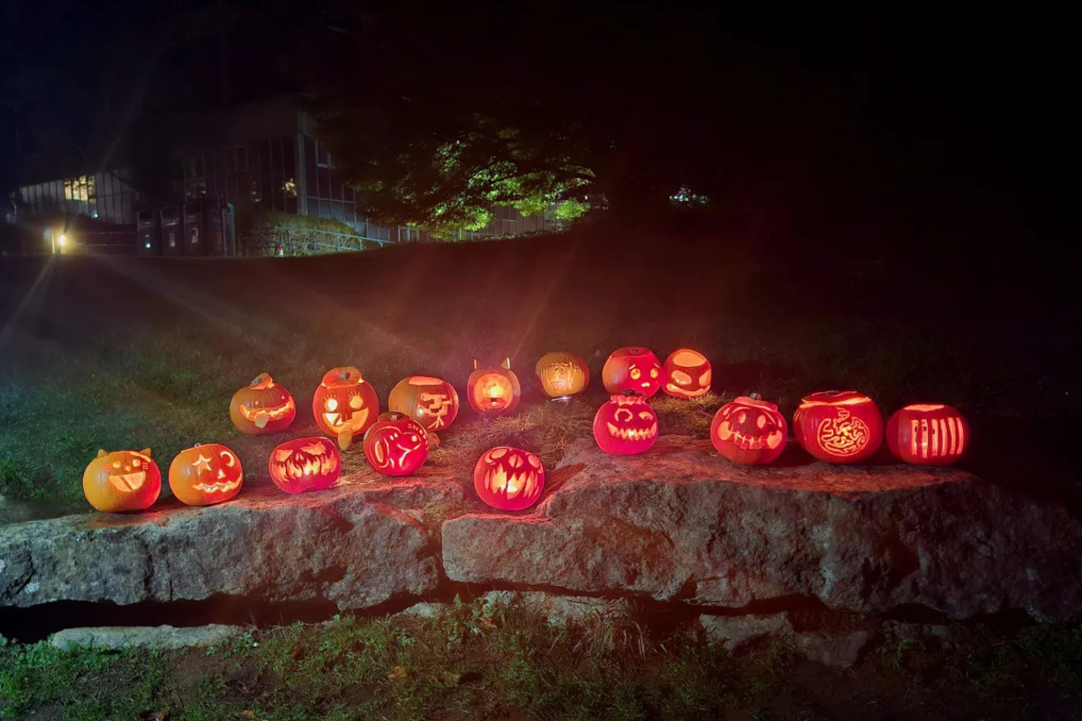 pumpkin carving with powertools