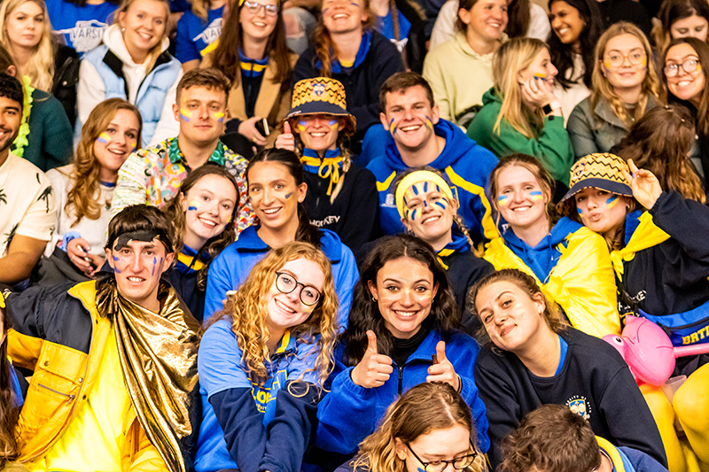 The annual sporting showdown between the University of Bath and Cardiff Met.