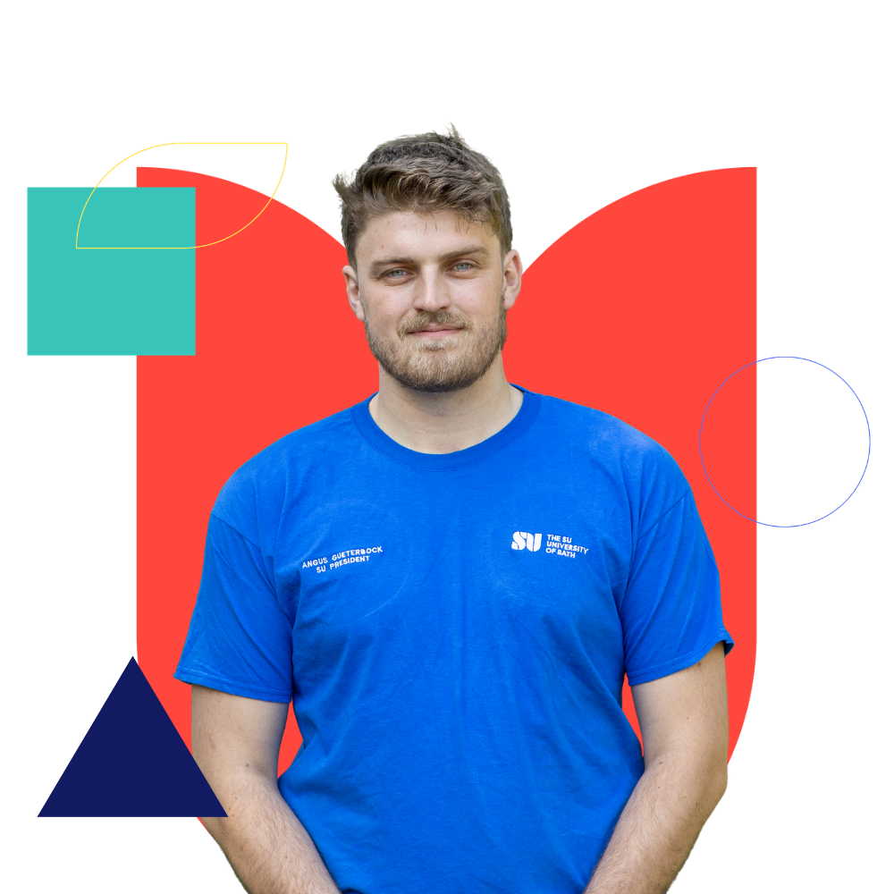 Angus the SU Bath president