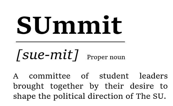 SUmmit is pronounced 'Sue-mit'.